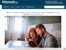Tablet Screenshot of blitzresults.com